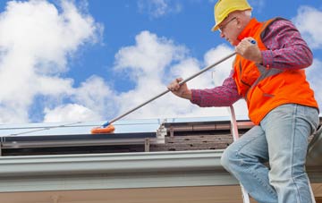 Capel Bangor soft wash roof cleaning